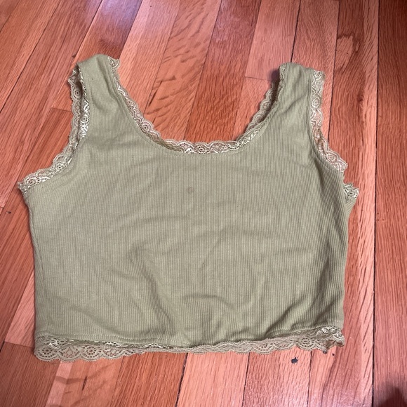 Green XS Crop top - Picture 2 of 2